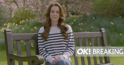 Kate Middleton confirms she has cancer in emotional video message: 'I must focus on making a full recovery' - www.ok.co.uk - London