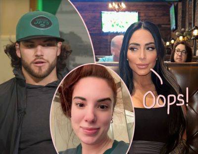 Jersey Shore's Angelina Feuding With Wife Of NFL Player She DMed: 'Girl's A Clown' - perezhilton.com - New York - New York - Jersey