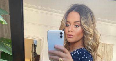 Pregnant Emily Atack shows off blossoming baby bump as she approaches due date - www.ok.co.uk