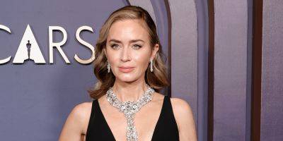 Emily Blunt Reveals Famed Director Who Inspired Her 'The Fall Guy' Character - www.justjared.com