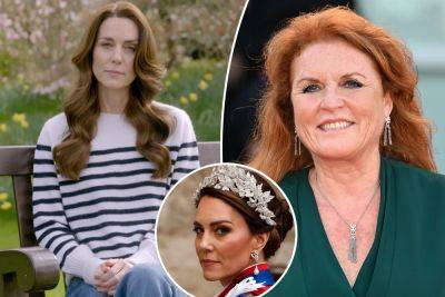 Sarah Ferguson breaks silence on Kate Middleton’s cancer diagnosis amid own battle: ‘Praying for the best outcome’ - nypost.com