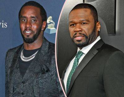 50 Cent Throws Jabs At Diddy For Getting Raided By The Feds! - perezhilton.com