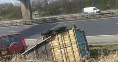 'Everything was spinning': Driver issues warning after terrifying M60 crash - www.manchestereveningnews.co.uk - Manchester - county Denton