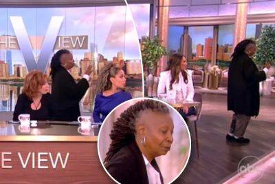 Whoopi Goldberg scolds ‘The View’ audience member for recording: ‘Stop’ - nypost.com