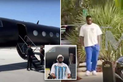 Diddy and his private jet shrouded in mystery as both have vanished following raid of rapper’s homes - nypost.com - New York - Los Angeles - Los Angeles - USA - Miami - New York - Florida