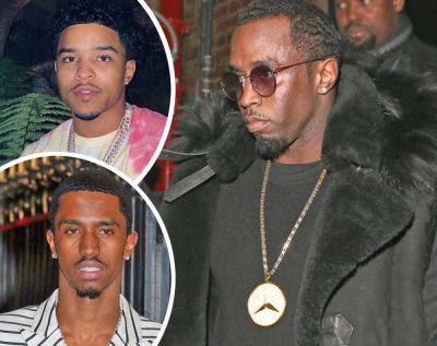 Diddy’s Sons Pack Bags & Flee Mogul's LA Mansion After Getting Caught Up In Raid! - perezhilton.com