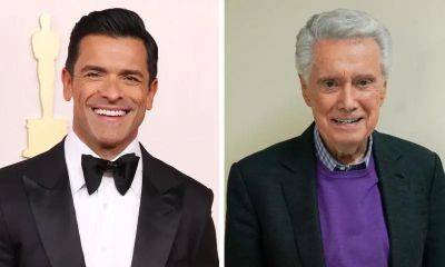 Mark Consuelos says he was recently confused for Regis Philbin - us.hola.com - New York