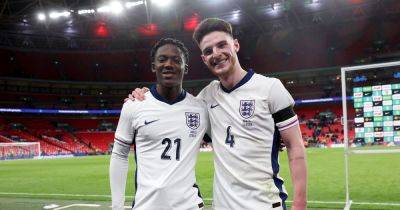 What Kobbie Mainoo told Declan Rice proves why he's so important to Manchester United - www.manchestereveningnews.co.uk - Brazil - Manchester - Belgium - city Bellingham - county Rice