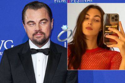 Are Leonardo DiCaprio & Vittoria Ceretti ENGAGED?! Look At This Ring! - perezhilton.com - Italy