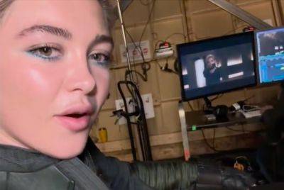 Florence Pugh Posts Video Tour of Marvel’s ‘Thunderbolts’ Set, Shows Off Yelena’s New Combat-Ready Suit and More: ‘They’re Shooting’ Right Now - variety.com - Atlanta - city Paper