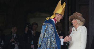 Queen Camilla stands in for Charles at historic Easter service as King shares message - www.ok.co.uk - county Worcester