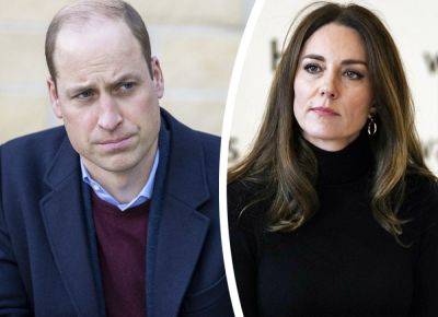 Why Princess Catherine Wanted To Share Cancer News Alone -- WITHOUT Prince William By Her Side! - perezhilton.com