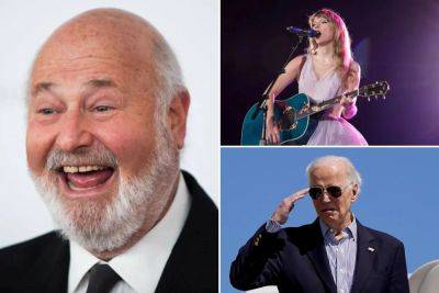Rob Reiner says he would ‘give anything’ for Taylor Swift to endorse Biden - nypost.com - New York - USA - Tennessee