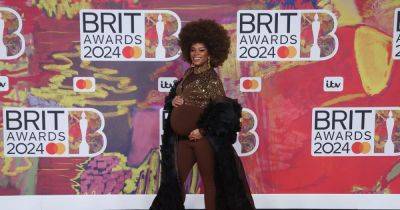 'Stunning' Fleur East praised after showing off blossoming baby bump at the Brit Awards - www.manchestereveningnews.co.uk
