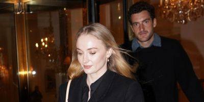 Sophie Turner Steps Out With New Boyfriend Peregrine Pearson During Paris Fashion Week - www.justjared.com - Paris