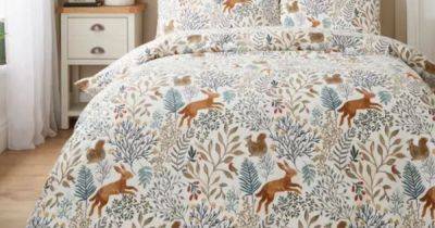 Dunelm's 'soft and cosy' £7.50 bedding with woodland design that 'keeps you warm' - www.dailyrecord.co.uk