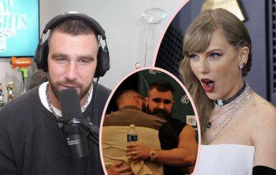 How Travis Kelce Brought Taylor Swift To Jason's NFL Retirement Announcement! - perezhilton.com - city Philadelphia