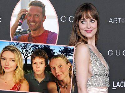 Dakota Johnson Gives Rare Comment On What It's Like Being Stepmom To Chris Martin & Gwyneth Paltrow's Kids! - perezhilton.com