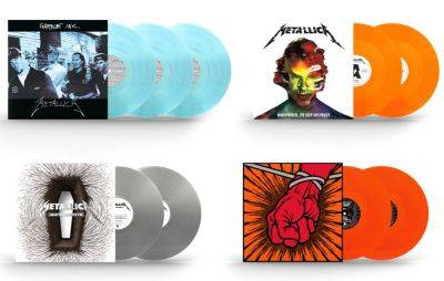 Metallica announce “phase two” of special pressings of all albums on vinyl - www.nme.com