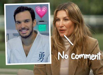 Gisele Bündchen REFUSES To Talk About 'Private' Joaquim Valente Romance In New Interview -- Here's Why! - perezhilton.com
