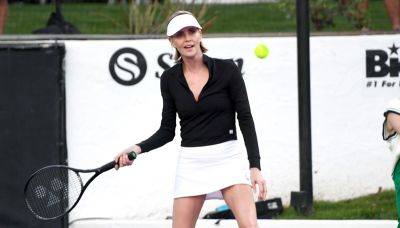 Charlize Theron Hosts Celeb Tennis Tournament to Support Her Foundation - www.justjared.com - Belarus
