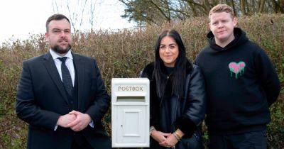 Post box to heaven launched by Ayrshire funeral directors in memory of precious tot - www.dailyrecord.co.uk - Scotland