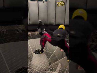 11 Year Old Goes Indoor Skydiving And... - perezhilton.com