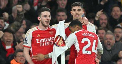 Arsenal dealt huge injury blow vs Brentford as Man City and Liverpool watch on in title race - www.manchestereveningnews.co.uk