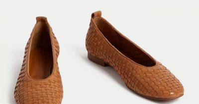 M&S’ ‘expensive-looking’ and ‘comfortable’ £45 woven ballet flats look just like £250 Loeffler Randall pair - www.ok.co.uk