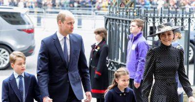 Prince George's 'awkward' moment at ceremony sparks 'touching gesture' by father William - www.dailyrecord.co.uk
