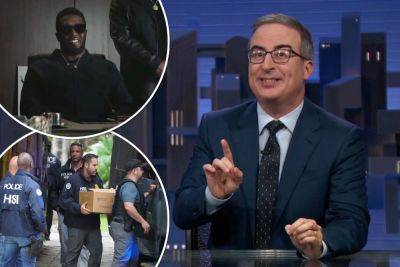 John Oliver takes dig at Uber Eats for Diddy ad after federal investigation home raids - nypost.com - New York - Los Angeles - Los Angeles - Miami - New York - Chicago - Jordan