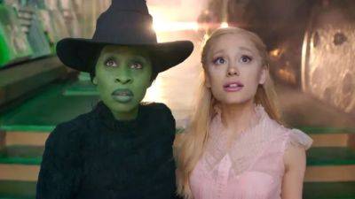 ‘Wicked’: Ariana Grande & Cynthia Erivo Keep CinemaCon Aglow With Tulip-Lit Caesars Colosseum - deadline.com - San Francisco