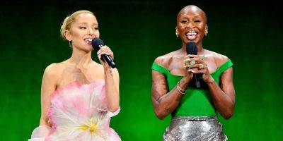 Ariana Grande, Cynthia Erivo & 'Wicked' Costars Fly In for CinemaCon - Details About Panel Revealed - www.justjared.com - state Nevada