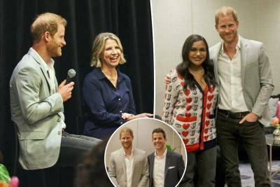 Prince Harry dishes on ‘pressures of modern corporate life’ during ‘burnout’ event with ‘Office’ star Mindy Kaling - nypost.com