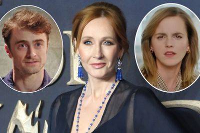 JK Rowling WON'T Forgive Harry Potter Stars Daniel Radcliffe & Emma Watson -- Thinks THEY Should Apologize! - perezhilton.com