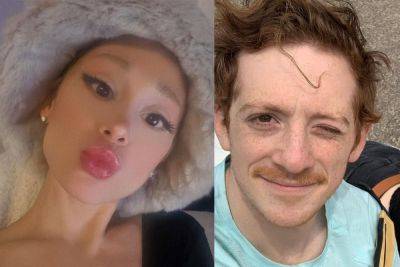 Ariana Grande & Ethan Slater Cuddle Up In Rare Photo Together With The Wicked Cast! LOOK! - perezhilton.com - Las Vegas