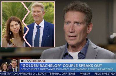 The Golden Bachelor And His Wife Are Getting A Divorce -- Just 3 Months After Lavish TV Wedding! - perezhilton.com - New Jersey - Indiana - South Carolina