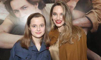 Vivienne Jolie-Pitt looks just like Brad at ‘The Outsiders’ premiere with Angelina Jolie - us.hola.com - Hollywood - county San Diego