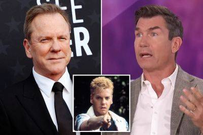 Kiefer Sutherland confronted with ‘Stand by Me’ bullying claims in Jerry O’Connell reunion - nypost.com