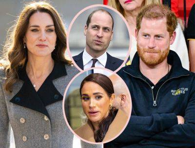 Could Prince Harry & Princess Catherine Make Amends Without Involving William And Meghan?? - perezhilton.com