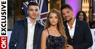 Peter Andre 'couldn't be more proud' of Princess and Junior amid his mum's 'tough' health battle - www.ok.co.uk - Australia