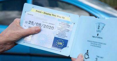 Date Blue Badges need to apply to renew or face £1000 fine - www.manchestereveningnews.co.uk - Britain - Manchester