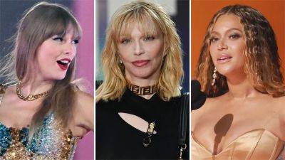 Taylor Swift Is “Not Important,” Chides Courtney Love; Hole Singer Also Takes Swipes At Beyoncé, Madonna & Lana Del Rey - deadline.com - Britain - New York - New York - county Love