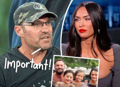 Brian Austin Green Shares Number 1 Rule For Co-Parenting With Megan Fox! - perezhilton.com