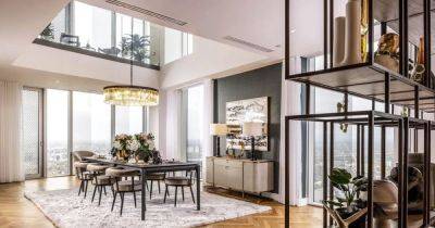 Inside the lavish penthouse at the top of Deansgate Square tower on market for £2.5 million - www.manchestereveningnews.co.uk - Britain - Manchester - Beyond