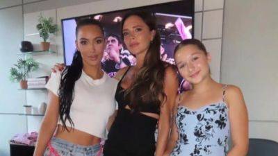 Victoria Beckham's 12-Year-Old Daughter Harper Makes Another Appearance on Kim Kardashian's IG - www.glamour.com - county Harper
