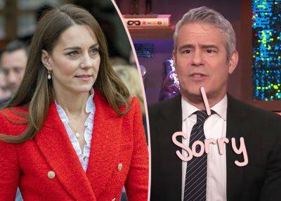 Andy Cohen FINALLY Apologizes For Stirring Up Princess Catherine Conspiracy Theory Drama After Cancer Diagnosis - perezhilton.com