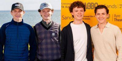 Tom Holland Hosts Charity Golf Tournament, Supports Brother Harry at Screening of His Short Film - www.justjared.com - Scotland - county Andrews