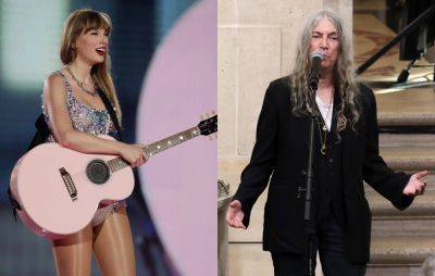 Patti Smith responds to Taylor Swift name-check on ‘The Tortured Poets Department’ - www.nme.com - county Thomas