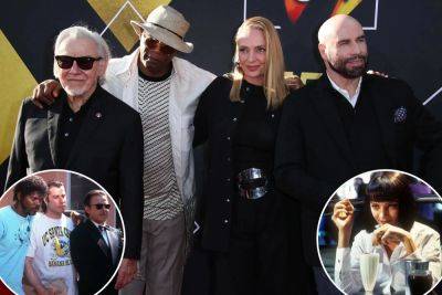 Samuel L. Jackson, Uma Thurman and John Travolta reunite to celebrate “Pulp Fiction” 30th anniversary – PHOTOS - nypost.com - China - California